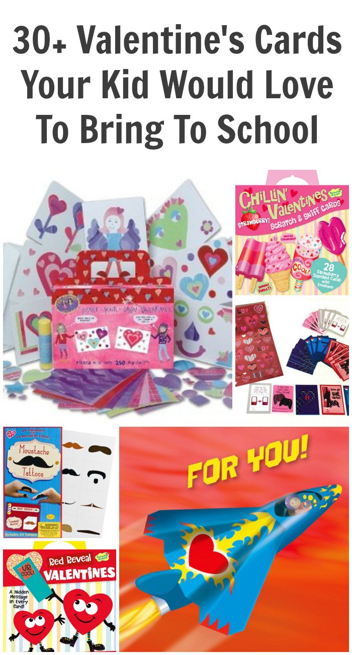 30+ Valentine's Cards Your Kid Would Love To Bring To School