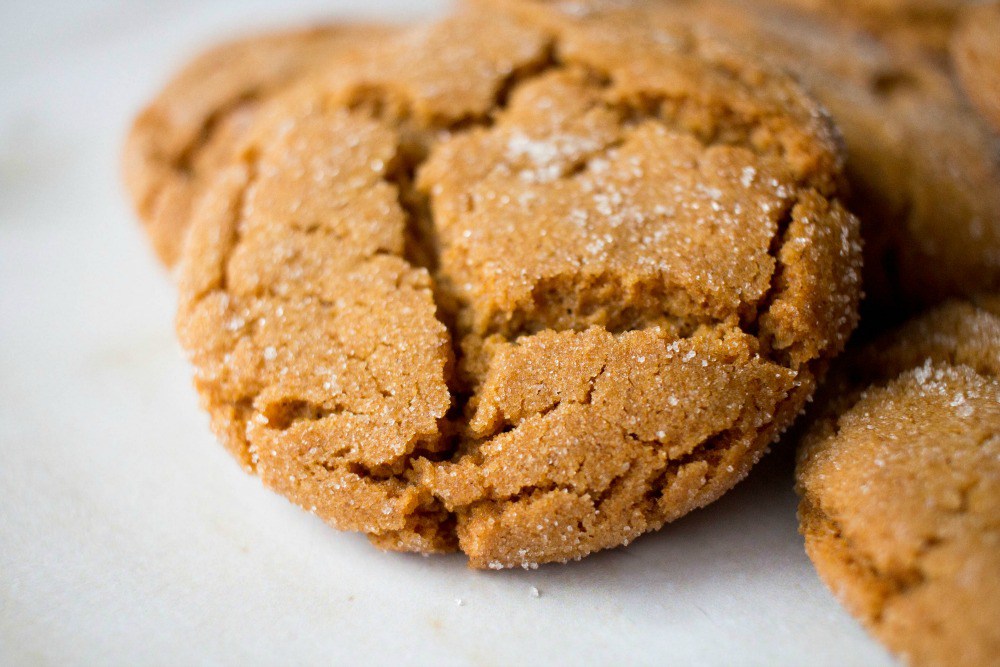 Molasses and Ginger Cookies 
