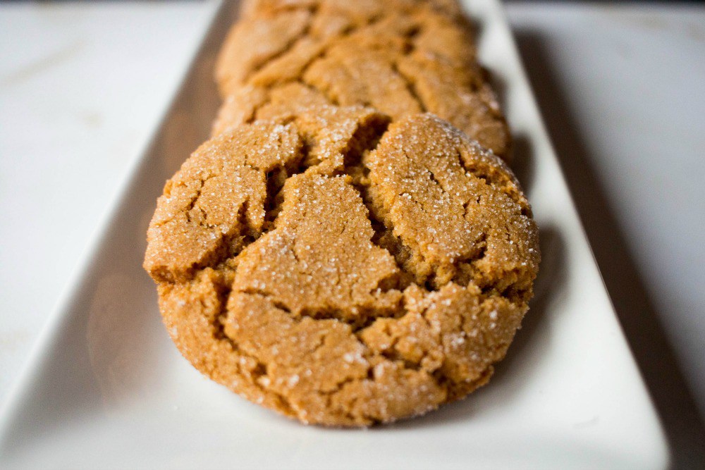 Molasses and Ginger Cookies 