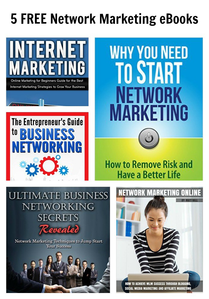 5 FREE Network Marketing eBooks 