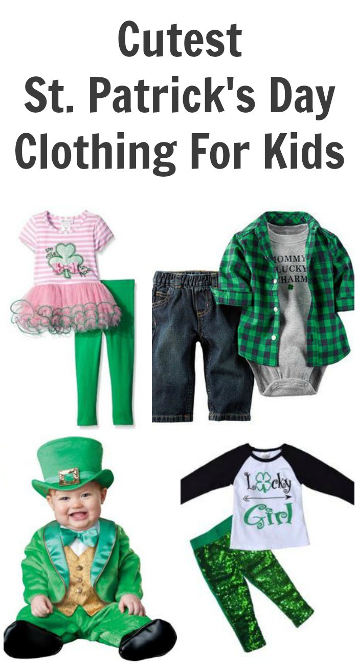 Cutest St. Patrick's Day Clothing For Kids