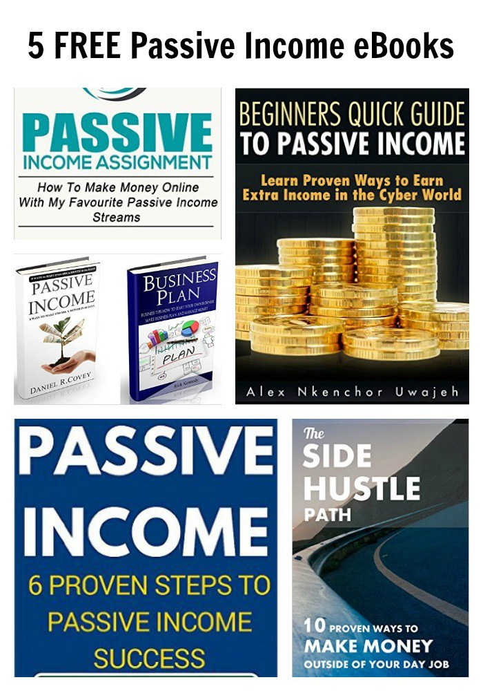 5 FREE Passive Income eBooks