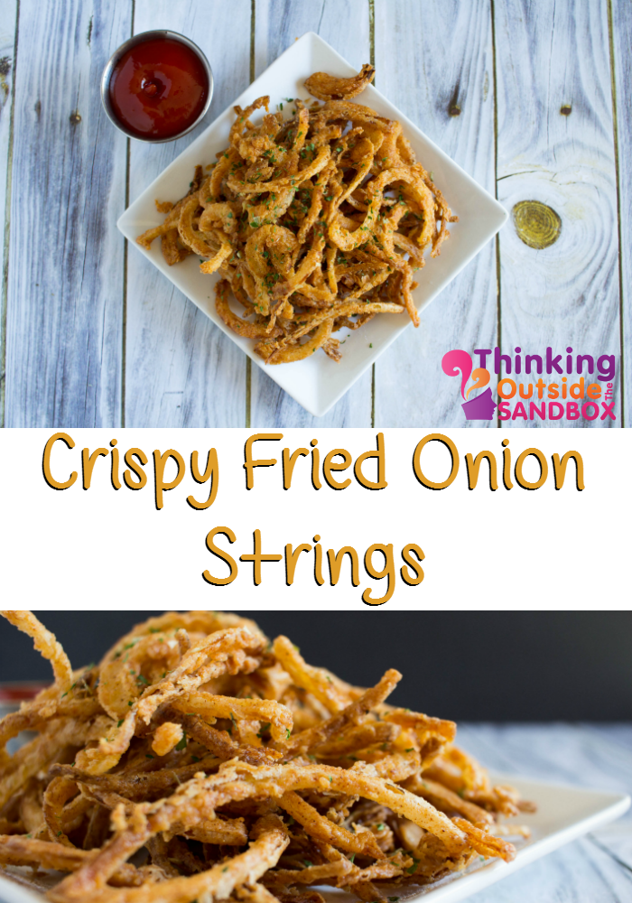 Crispy Fried Onion Strings