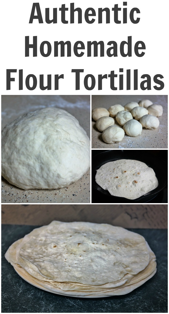 Authentic Homemade Flour Tortillas