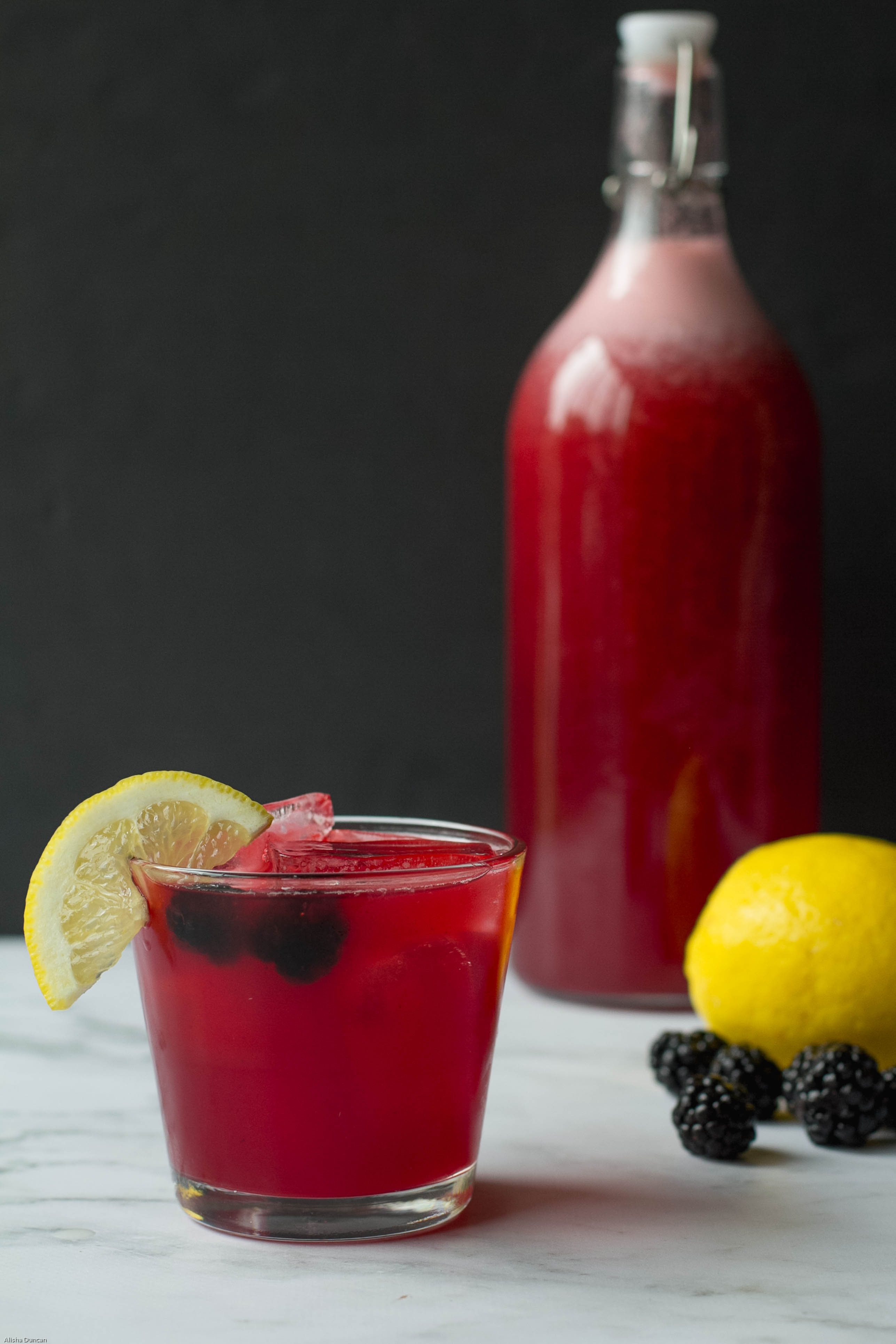 Summer Fresh Blackberry Lemonade