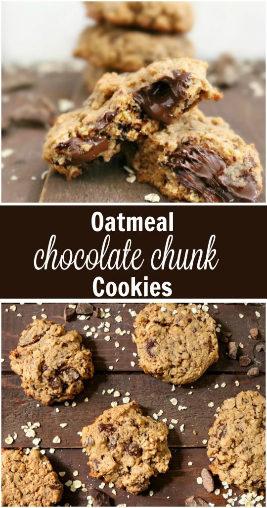 Oatmeal Chocolate Chunk Cookie Recipe