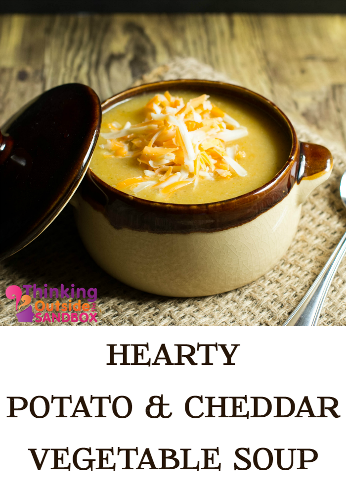 Potato Cheddar Vegetable Soup Recipe
