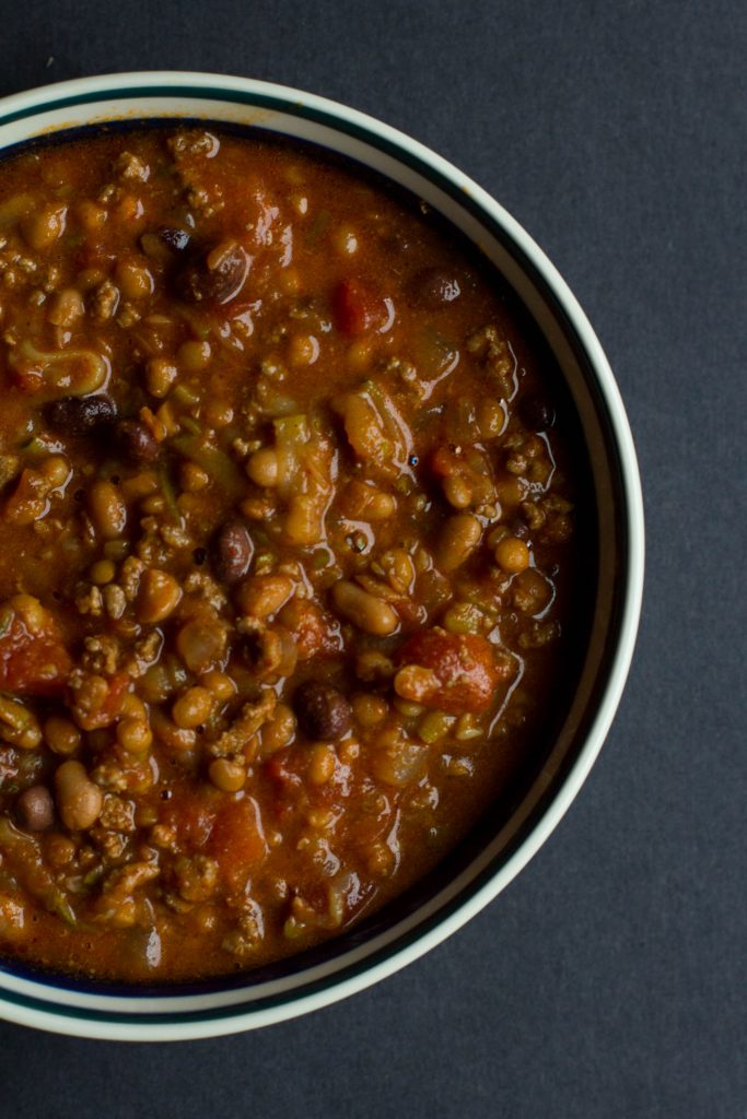 Hearty And Easy Bean Chili Recipe
