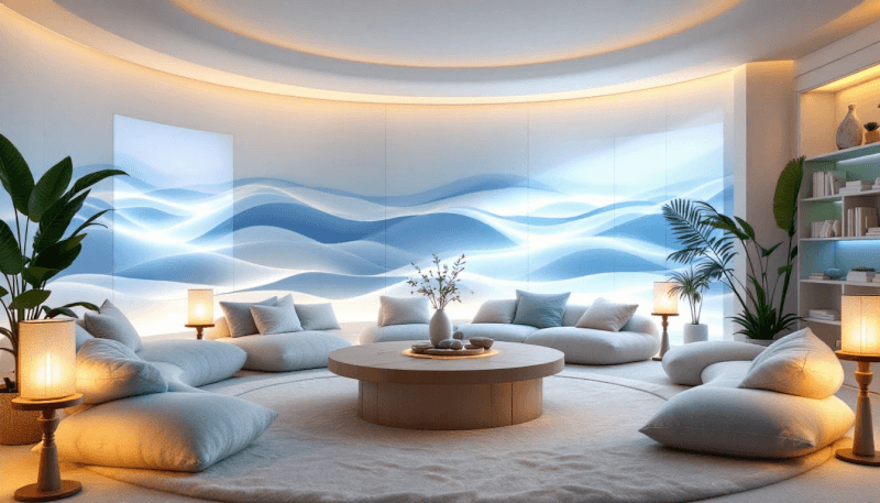 A supportive environment for co parents during counseling.